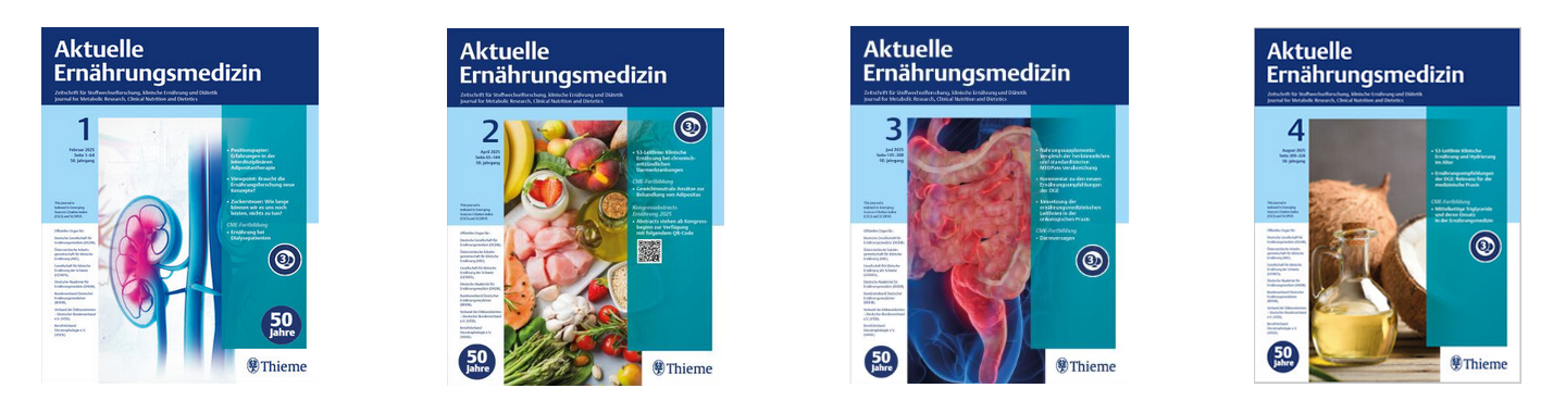 Zeitschriften der DGEM Zeitschriften der DGEM