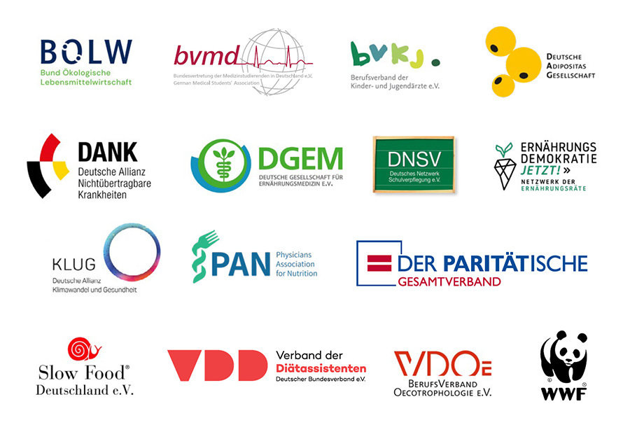 Verbände und Organisationen im Bündnis #ErnährungswendeAnpacken